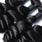 असली रेमी 8 ए मलेशियाई बाल एक्सटेंशन प्राकृतिक काले महिलाओं के घुंघराले बालों के लिए