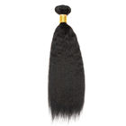 3 बंडलों पेरू मानव बाल बुनाई गांठदार सीधे बाल अनुकूलित लंबाई