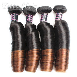 टिकाऊ सौंदर्य 16 इंच भारतीय वर्जिन बाल एक्सटेंशन दो टोन रंग