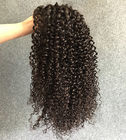 अनुकूलित लंबाई फीता सामने मानव बाल काले महिलाओं के लिए प्राकृतिक काले विग