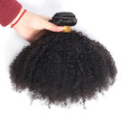 काले महिलाओं / एफ्रो किंकी घुंघराले बंडलों के लिए 100% ब्राजीलियाई मानव वर्जिन बाल
