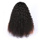 अफ्रीकी अमेरिकी प्राकृतिक रंग के लिए 120g-300g मानव बाल फीता मोर्चा विग